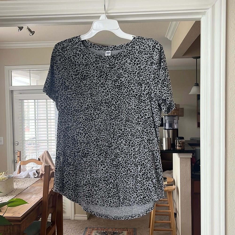 Animal Print Old Navy Tee